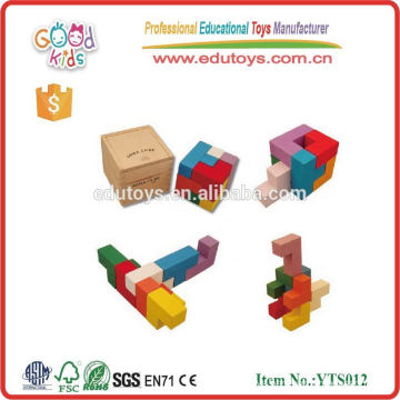 Wooden Educational Toys Soma Cube